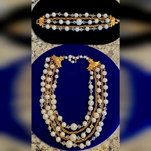 Gorgeous Vintage Necklace & Bracelet set